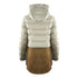 Parajumpers Sera Special Brown Leather Down Jacket